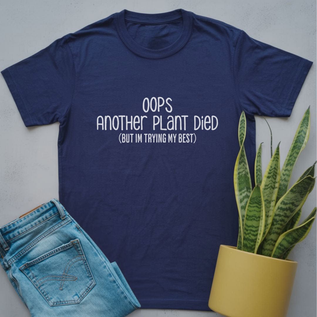 Another Plant Died Shirt Navy / S