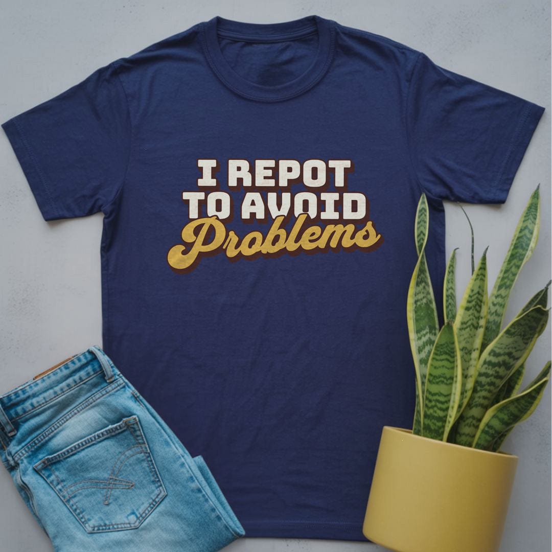 Avoid Problems Shirt Navy / S