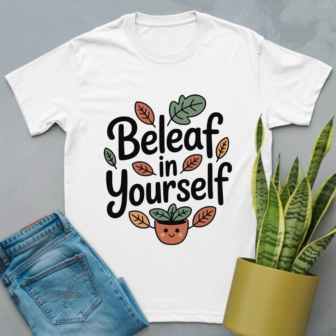 Beleaf in Yourself Shirt White / S
