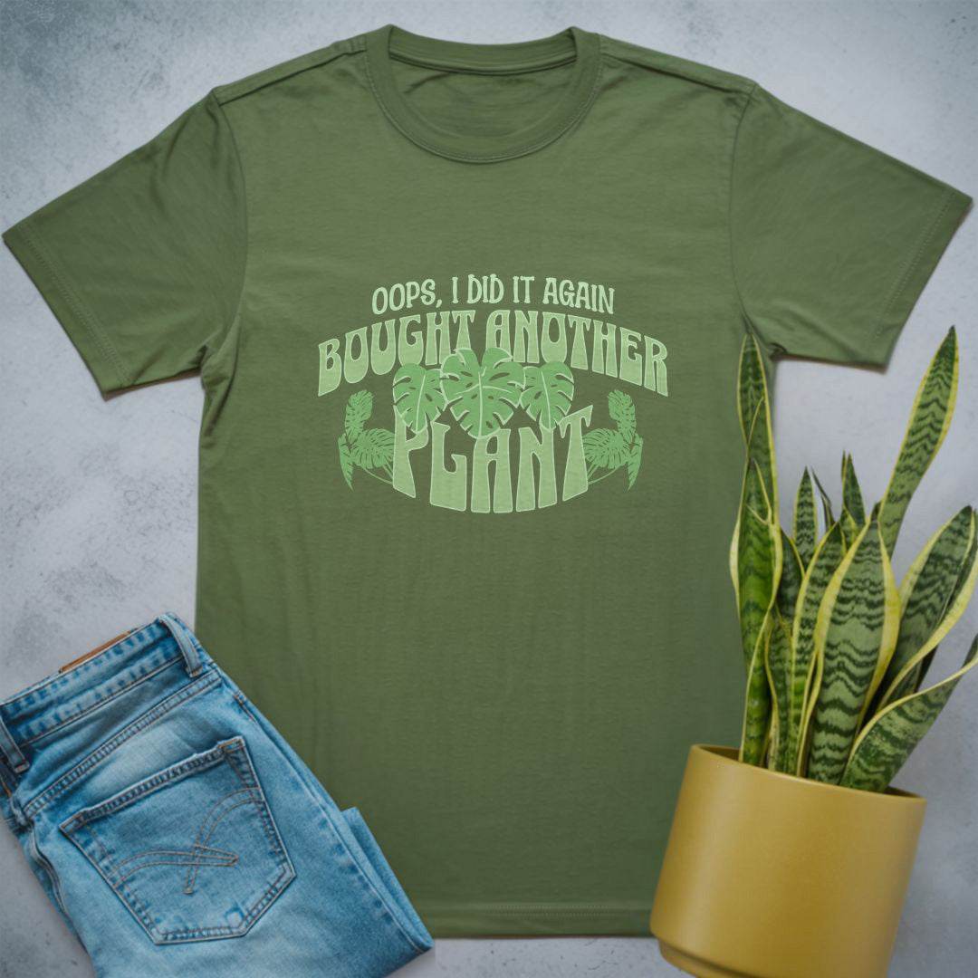 Bought Another Plant Shirt Military Green / S