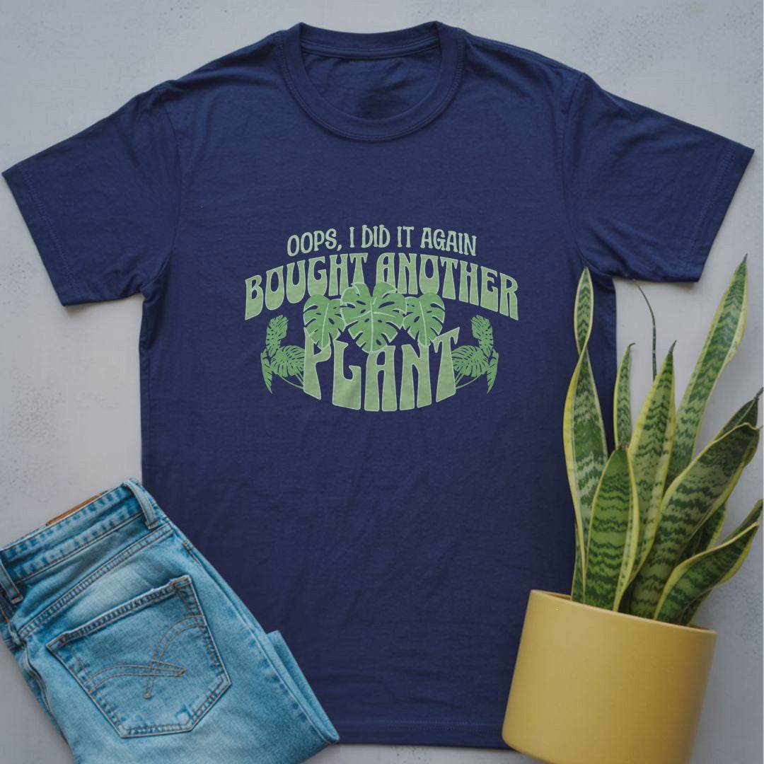 Bought Another Plant Shirt Navy / S