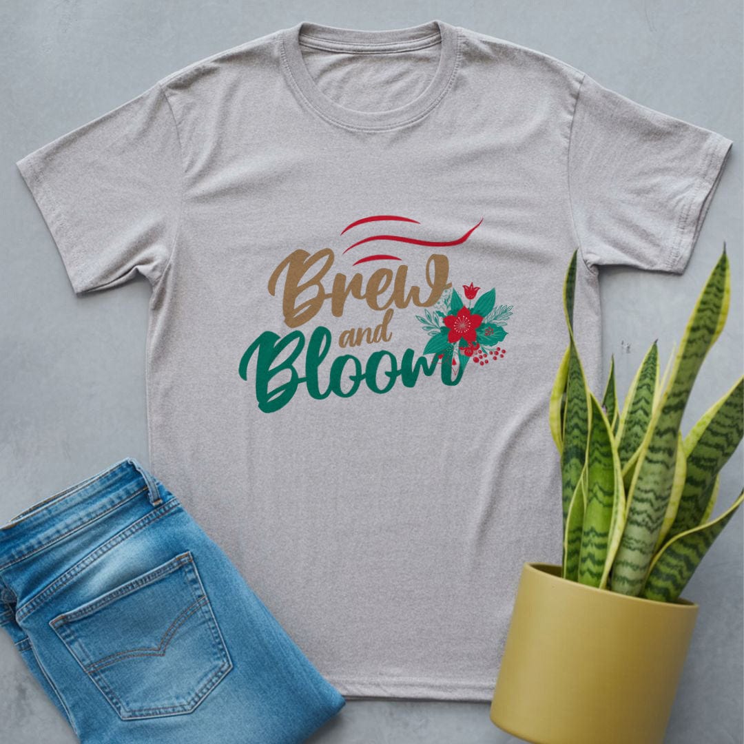 Brew & Bloom Shirt Sport Grey / S