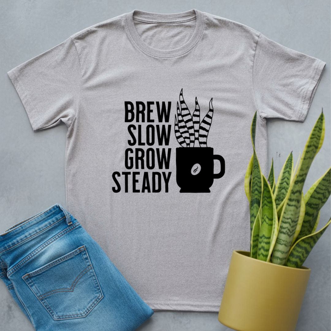 Brew Slow Grow Steady Shirt Sport Grey / S
