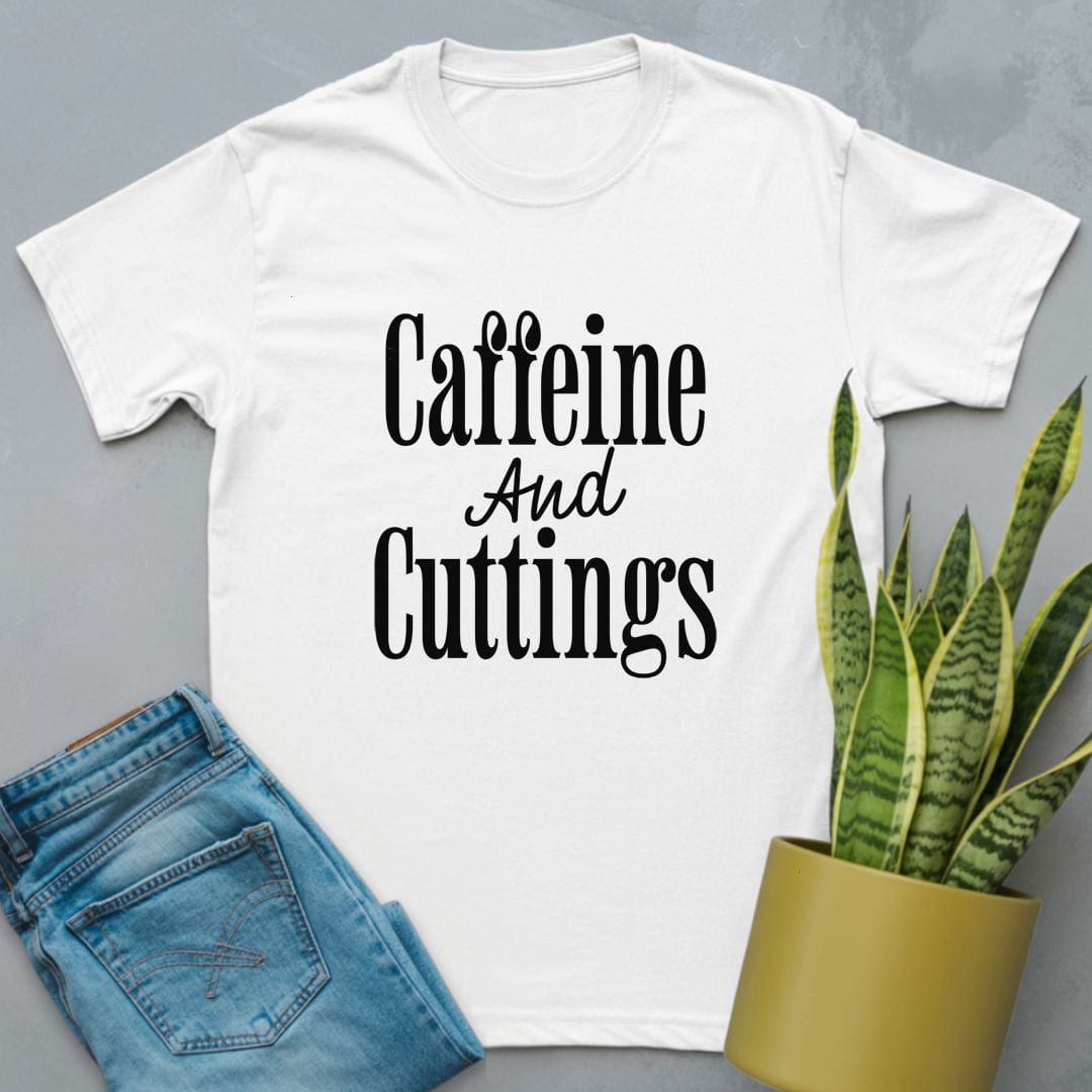 Caffeine and Cuttings Shirt White / S