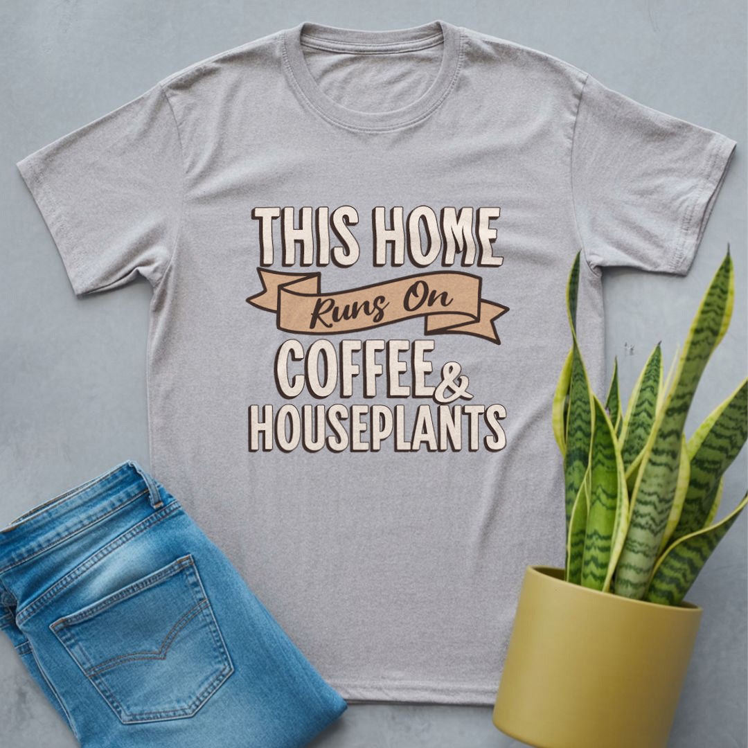 Coffee and Houseplants Lover Shirt