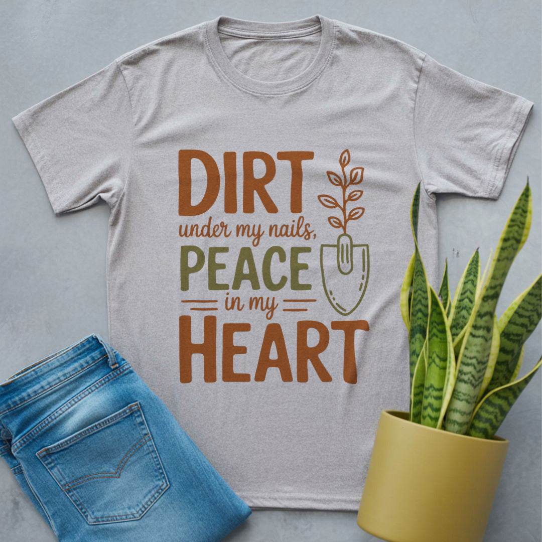 Dirt & Peace Colored Shirt Sport Grey / S