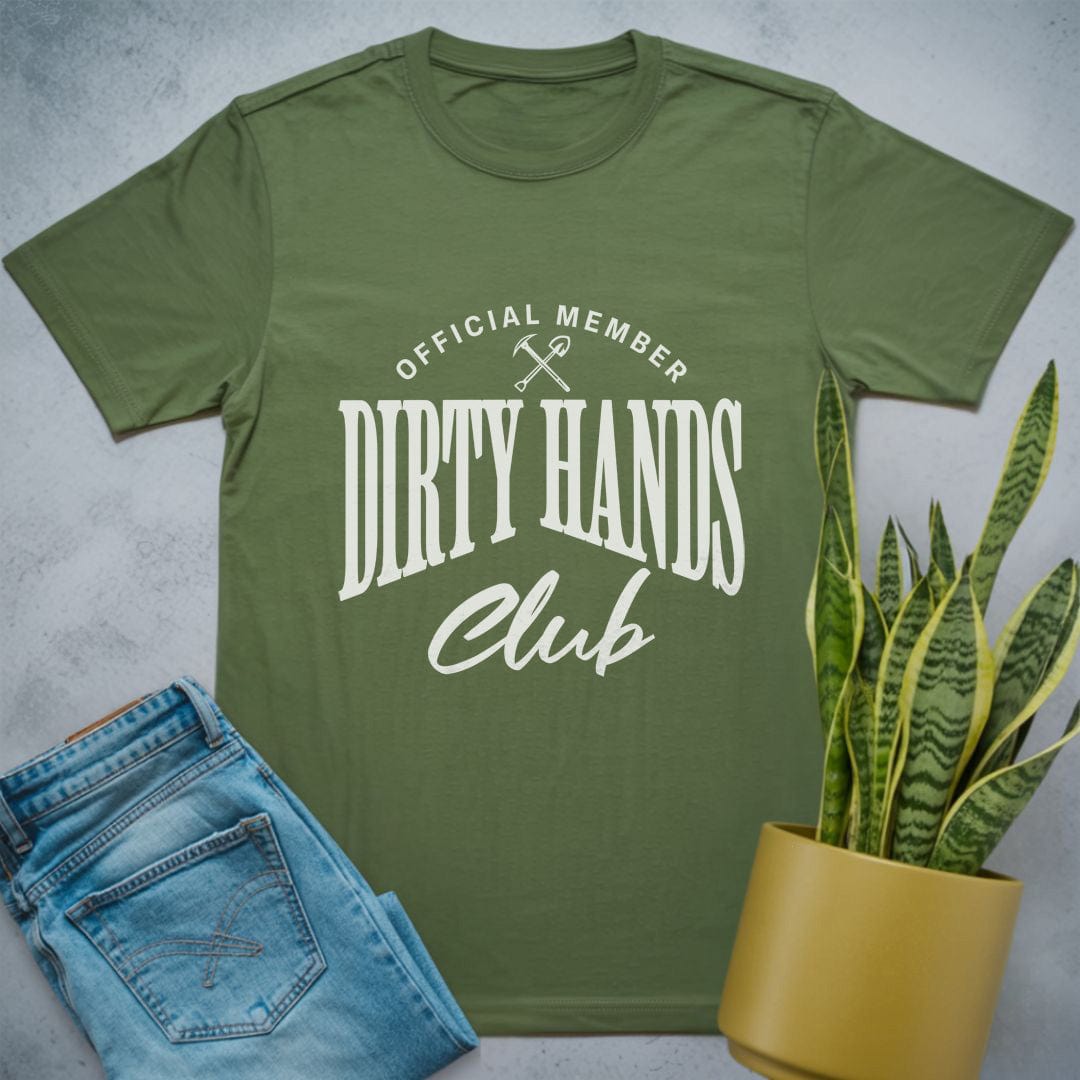 Dirty Hands Club Shirt Military Green / S