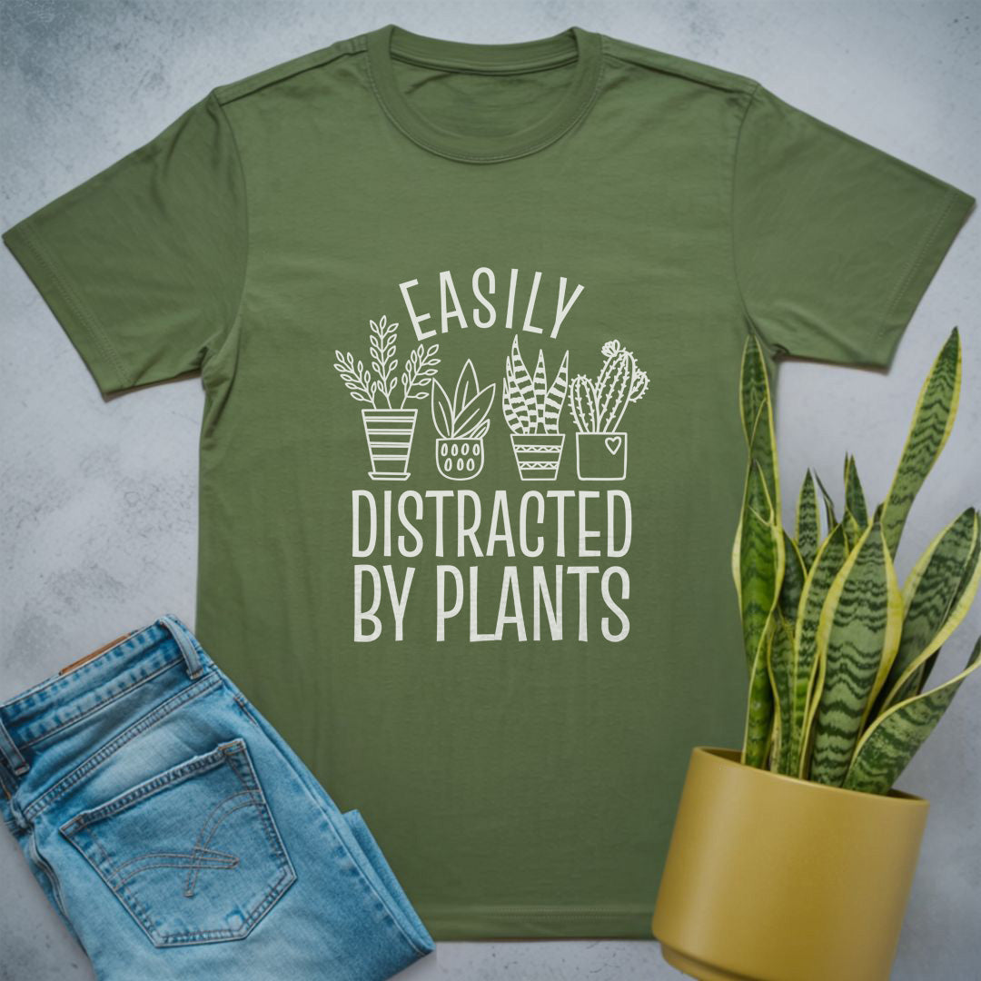 Distracted By Plants Shirt