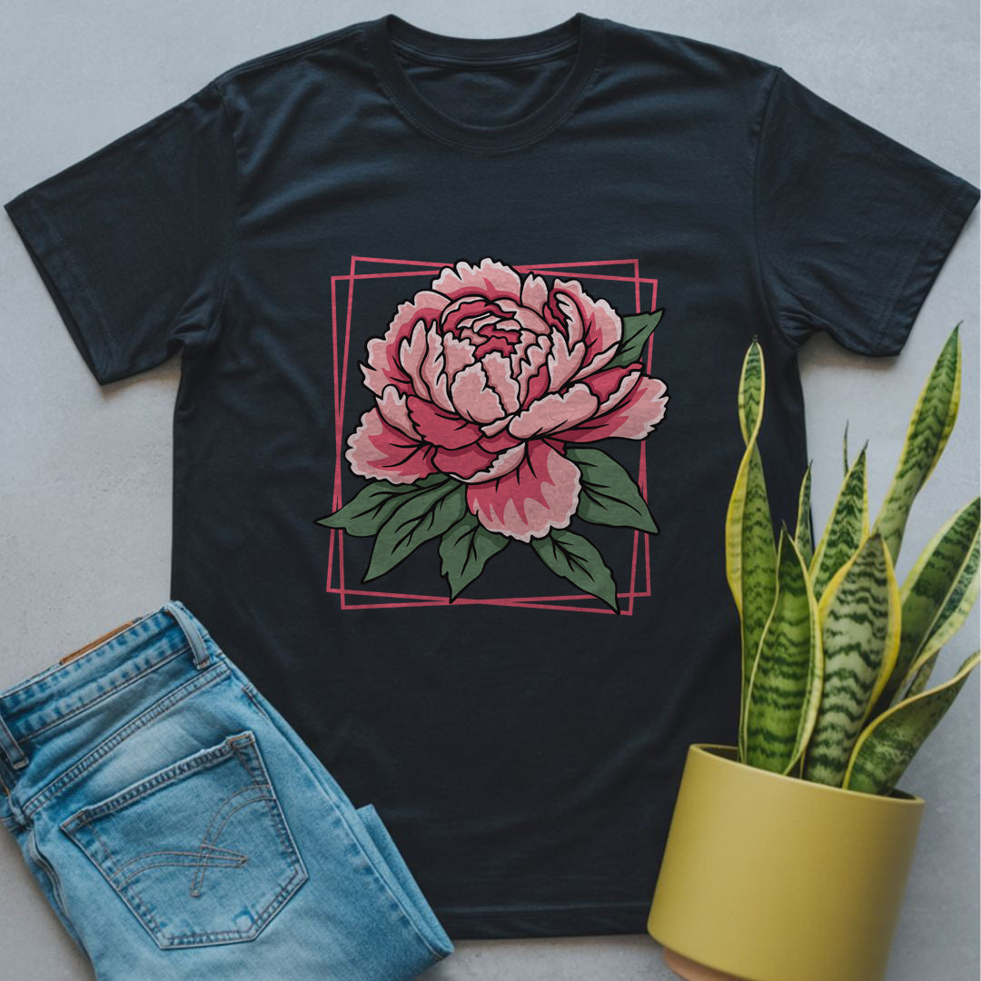 Framed Peony Love Shirt