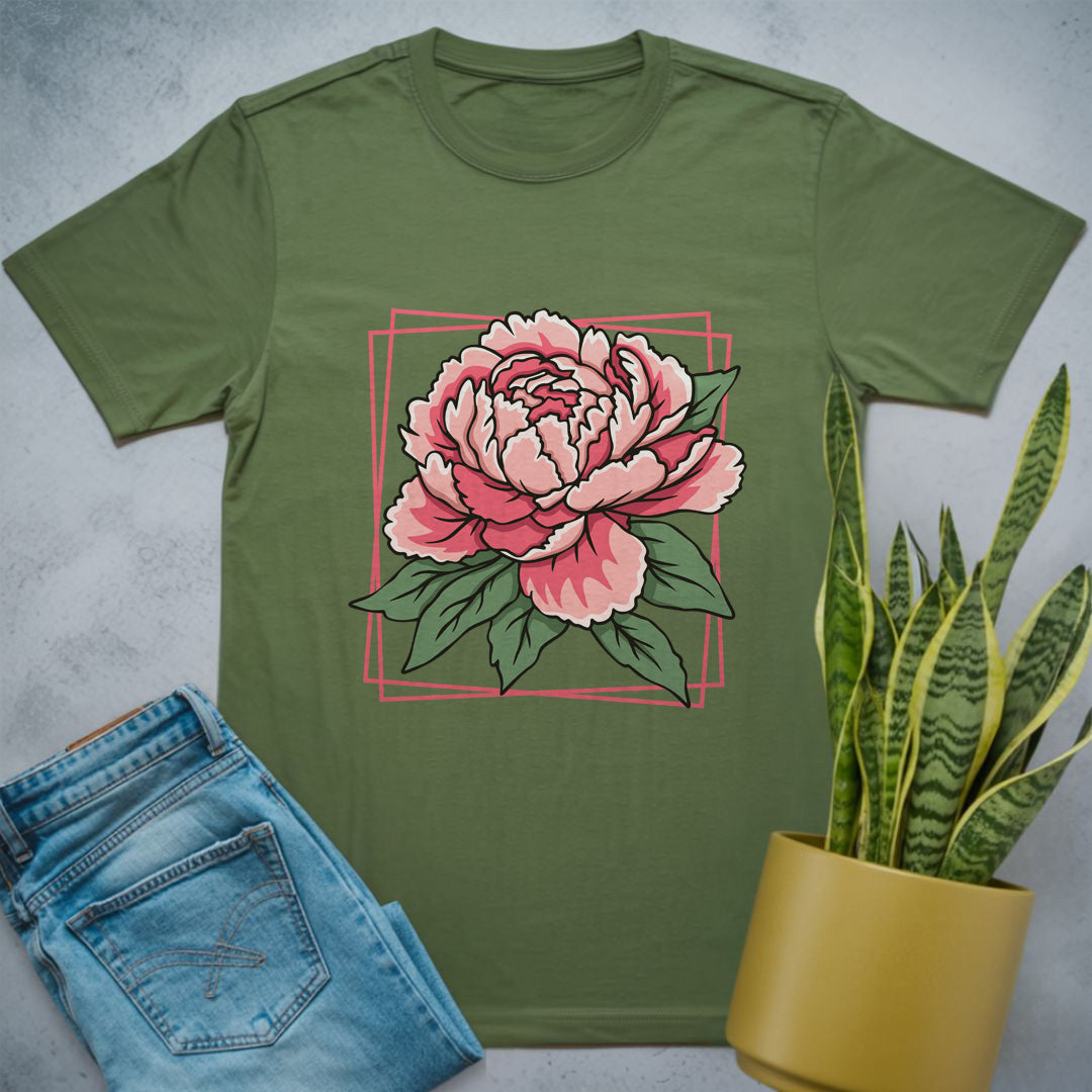 Framed Peony Love Shirt