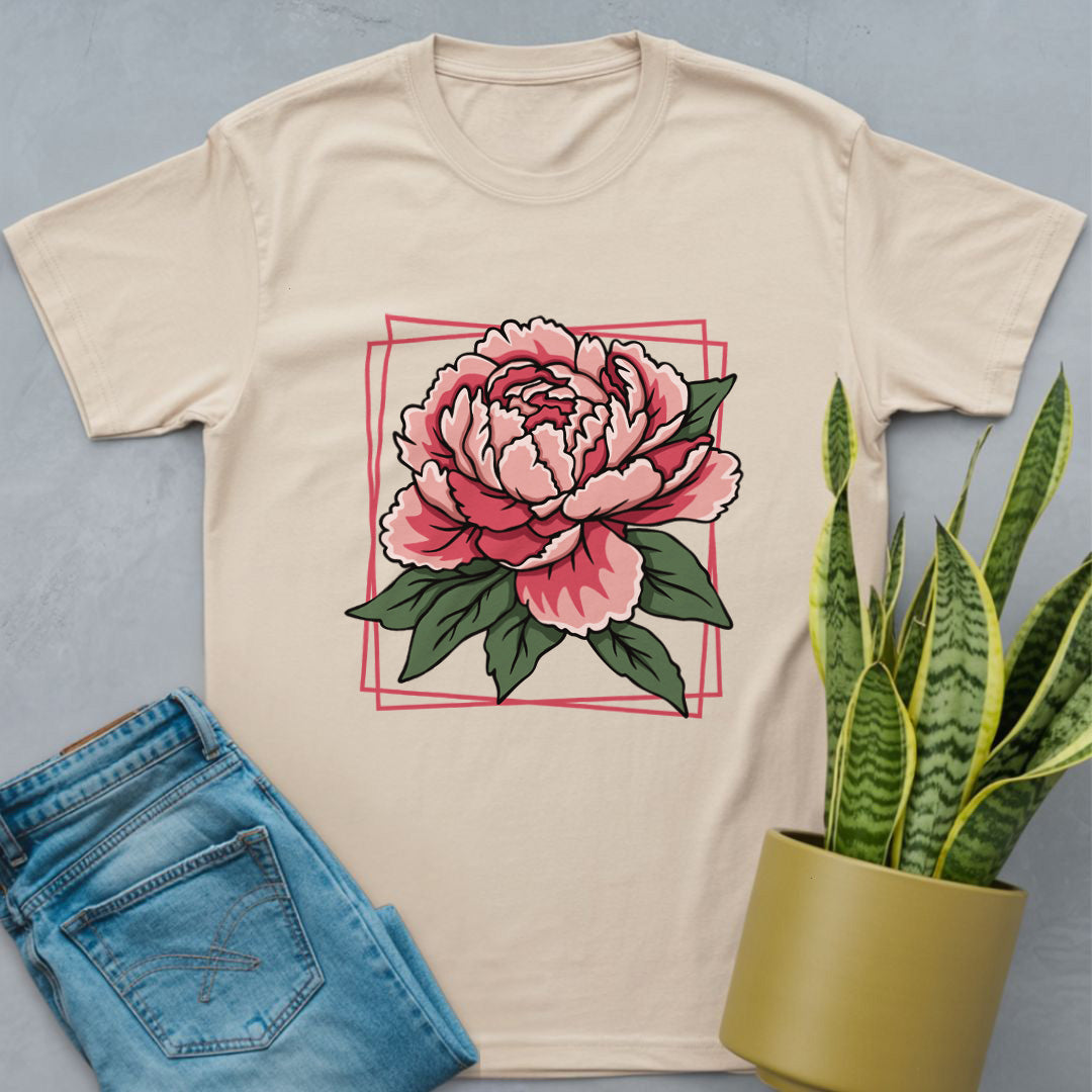 Framed Peony Love Shirt