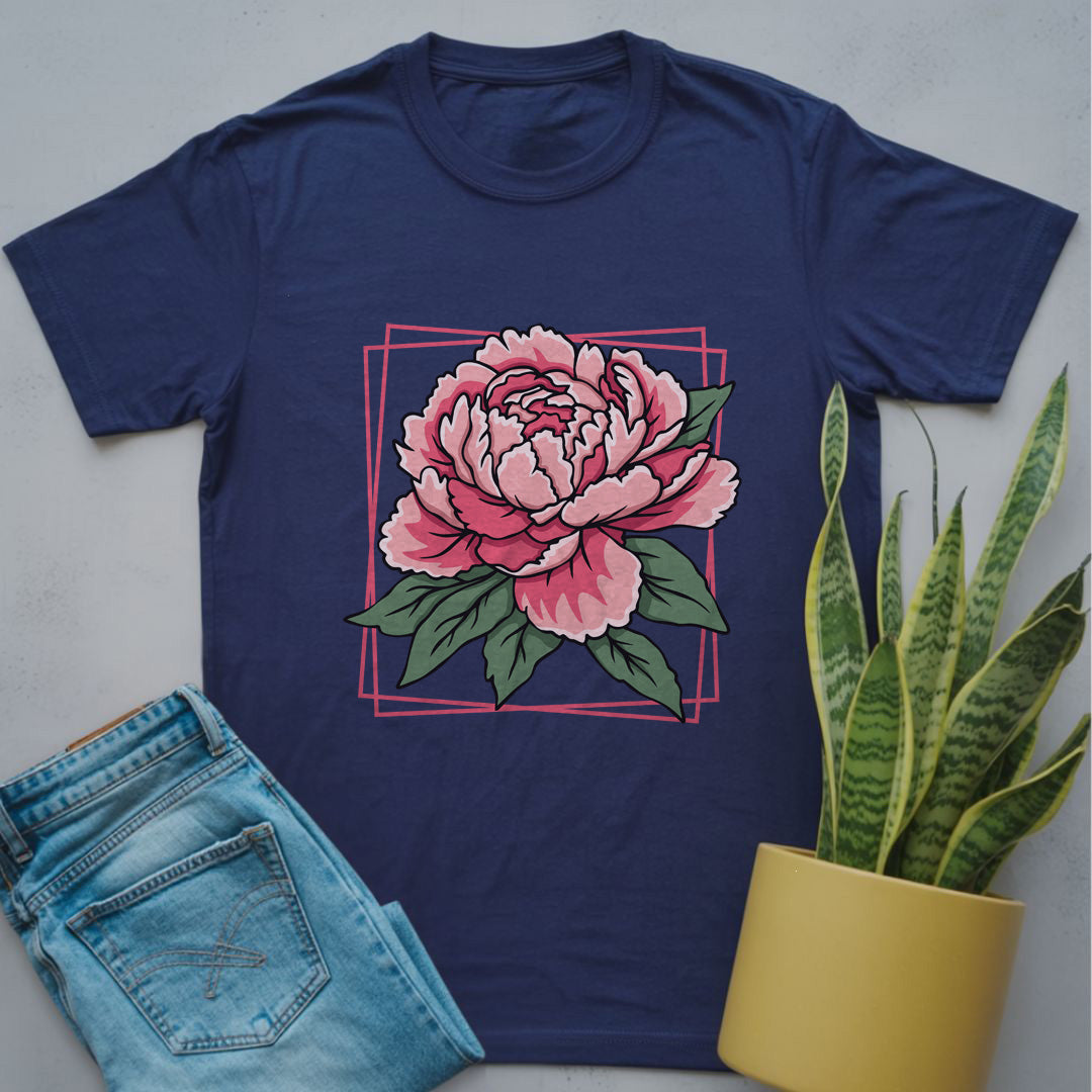 Framed Peony Love Shirt