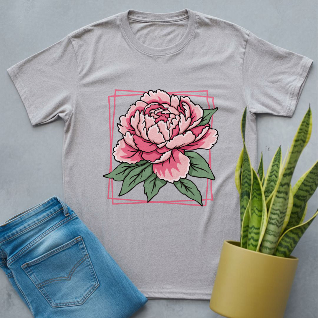 Framed Peony Love Shirt