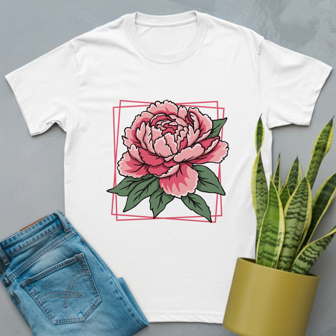 Framed Peony Love Shirt