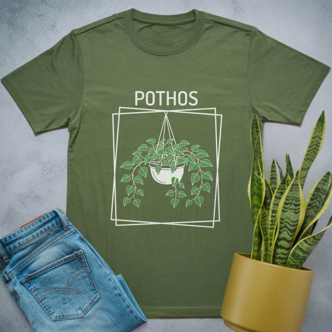 Framed Pothos Shirt Military Green / S