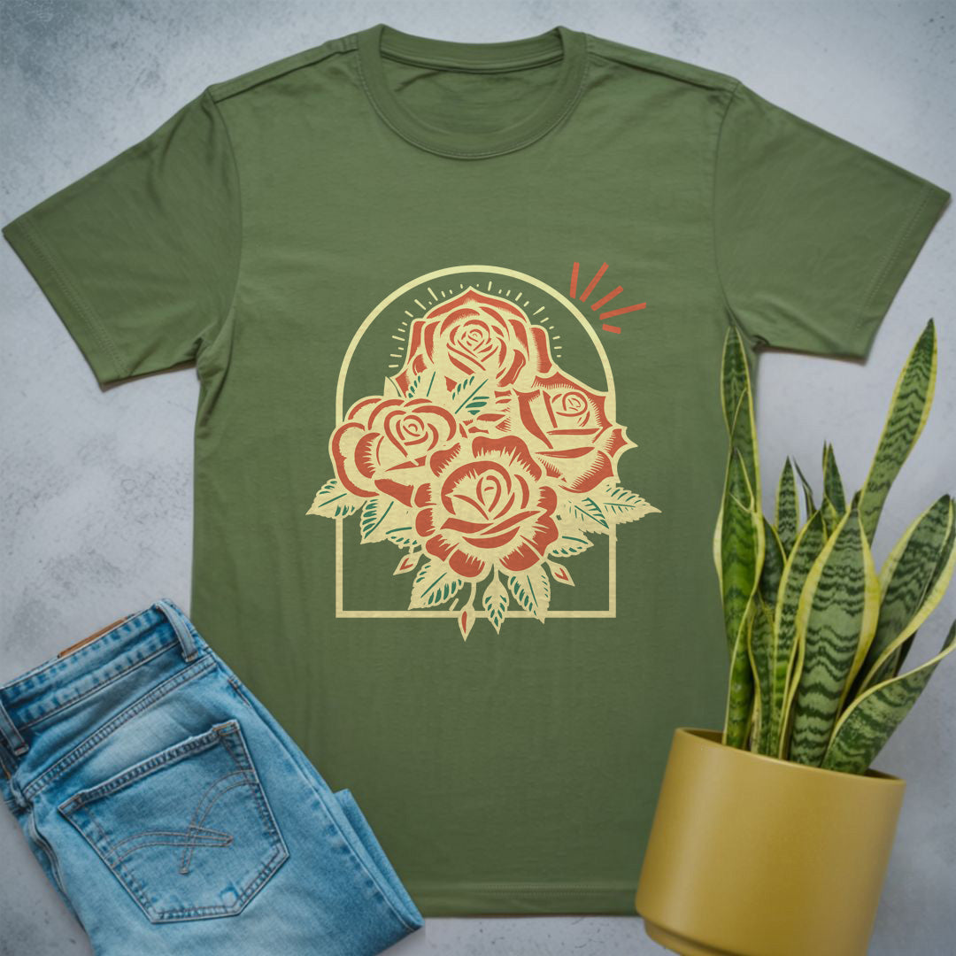 Framed Roses Shirt