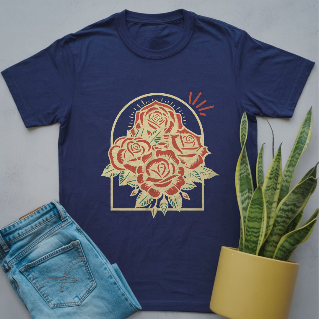 Framed Roses Shirt