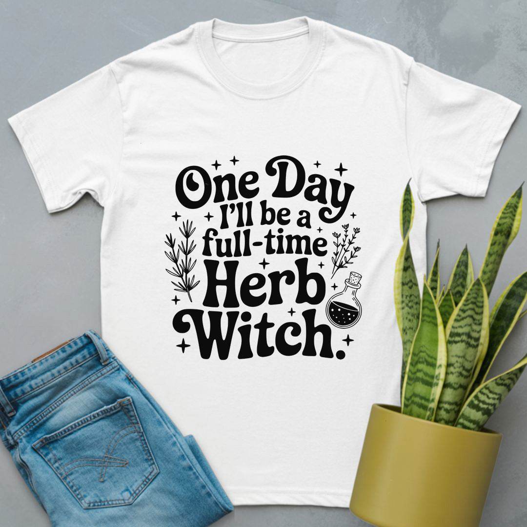 Full-Time Herb Witch Shirt White / S