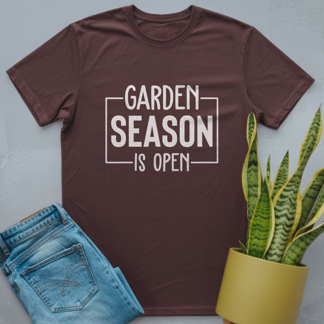 Garden Season Shirt Dark Chocolate / S