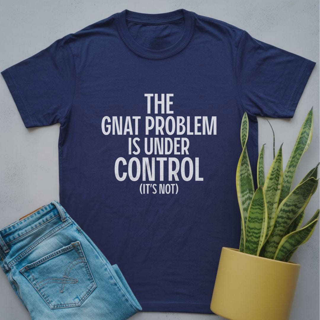 Gnat Problem Under Control Shirt Navy / S