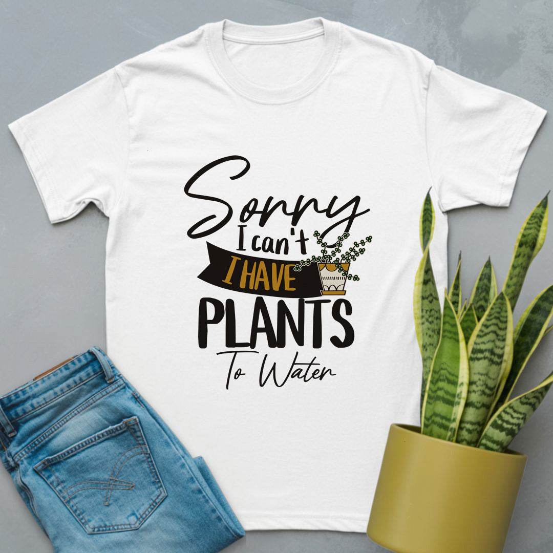 Have Plants to Water Shirt White / S
