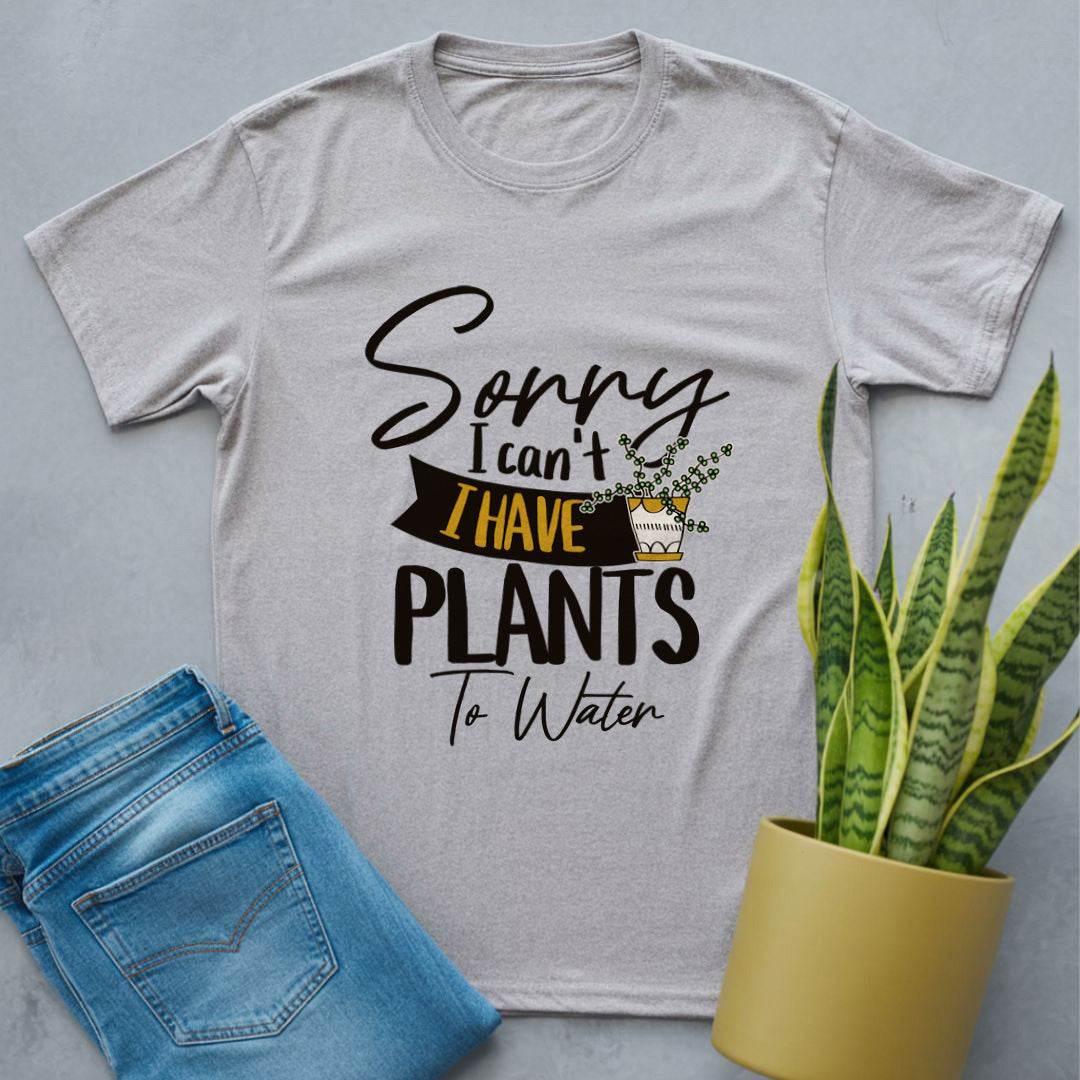 Have Plants to Water Shirt Sport Grey / S