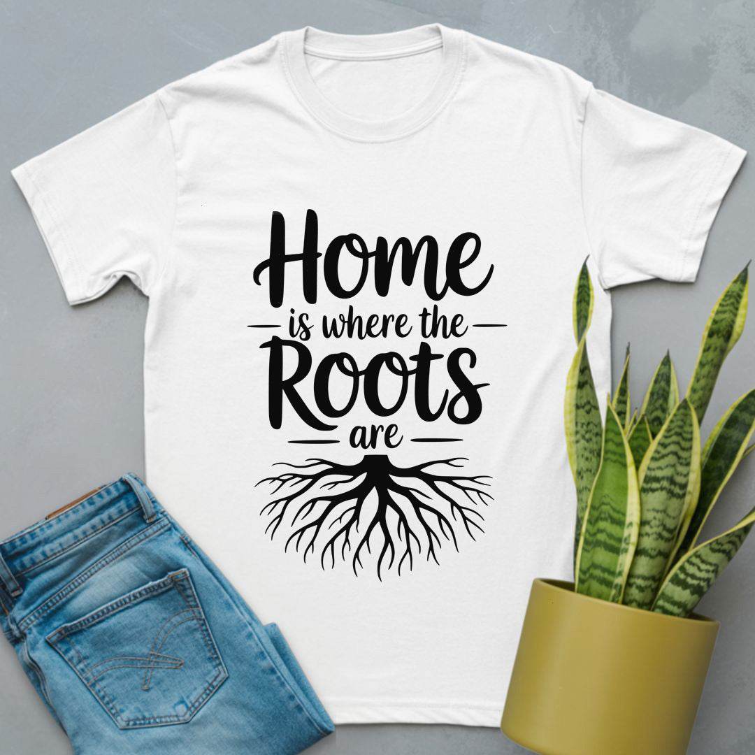 Home is Where the Roots Are Shirt White / S