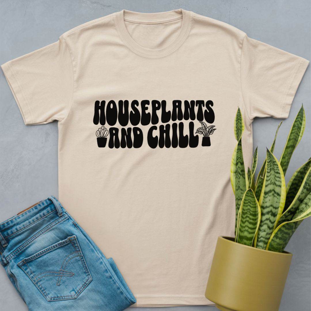 Houseplants and Chill Shirt Natural / S