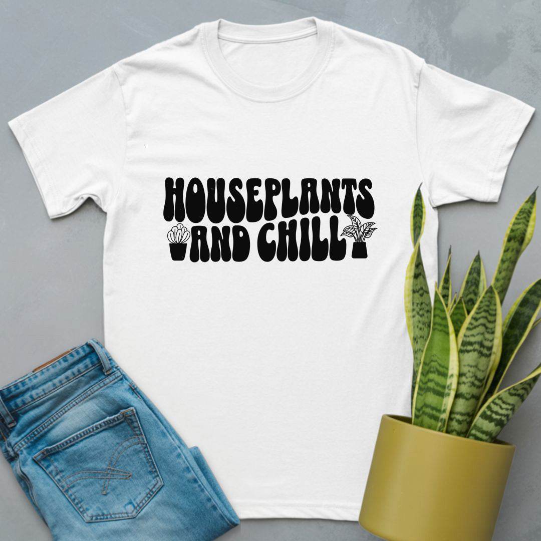Houseplants and Chill Shirt White / S
