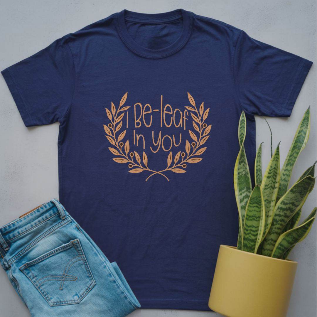 I Beleaf in You Shirt Navy / S