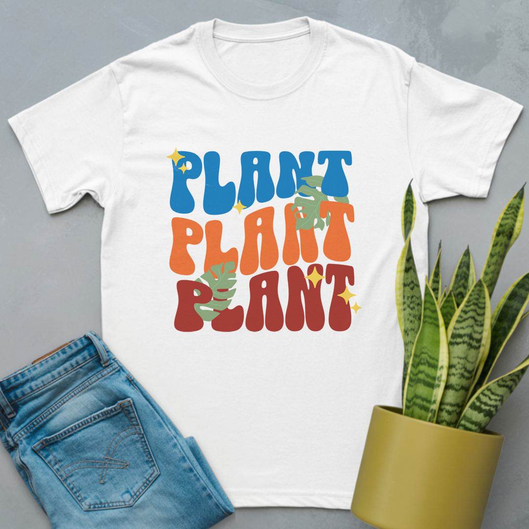 Leafy Plant Bliss Shirt White / S