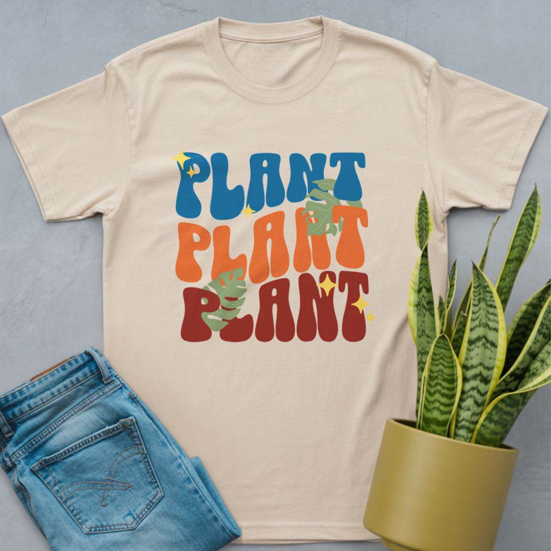 Leafy Plant Bliss Shirt Natural / S