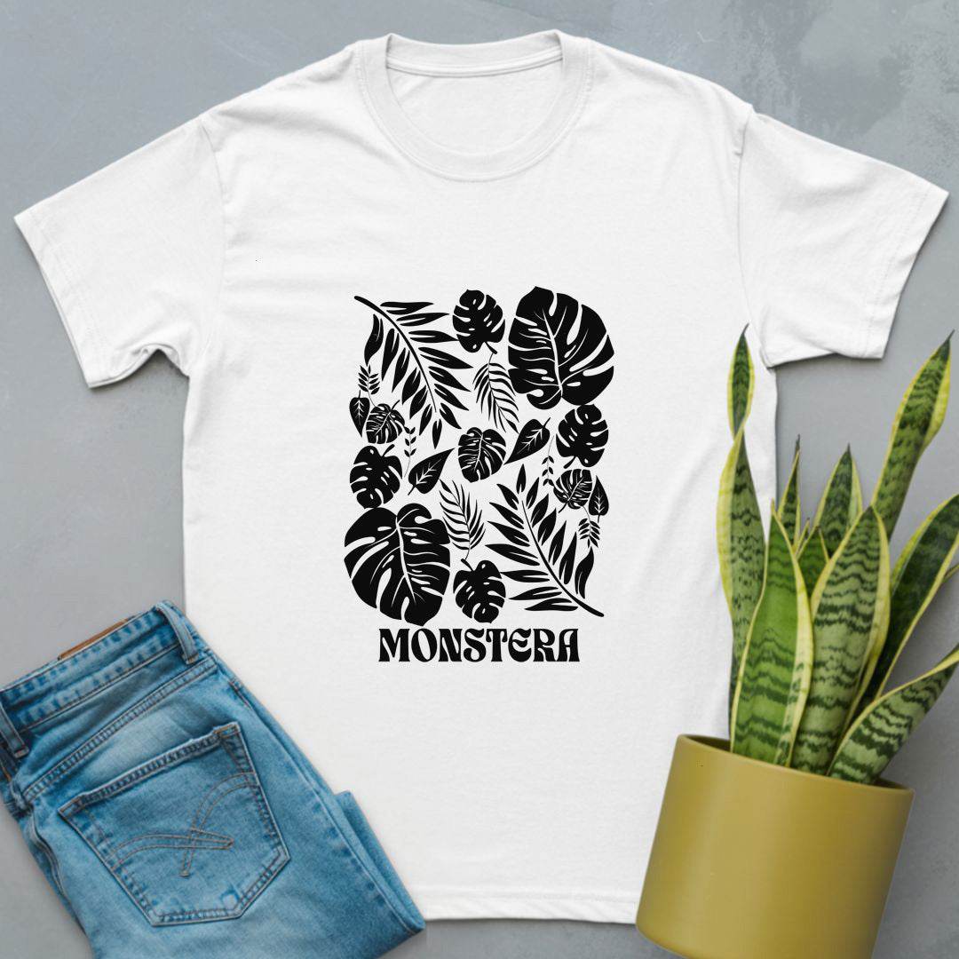 Monstera Dreams Shirt White / S