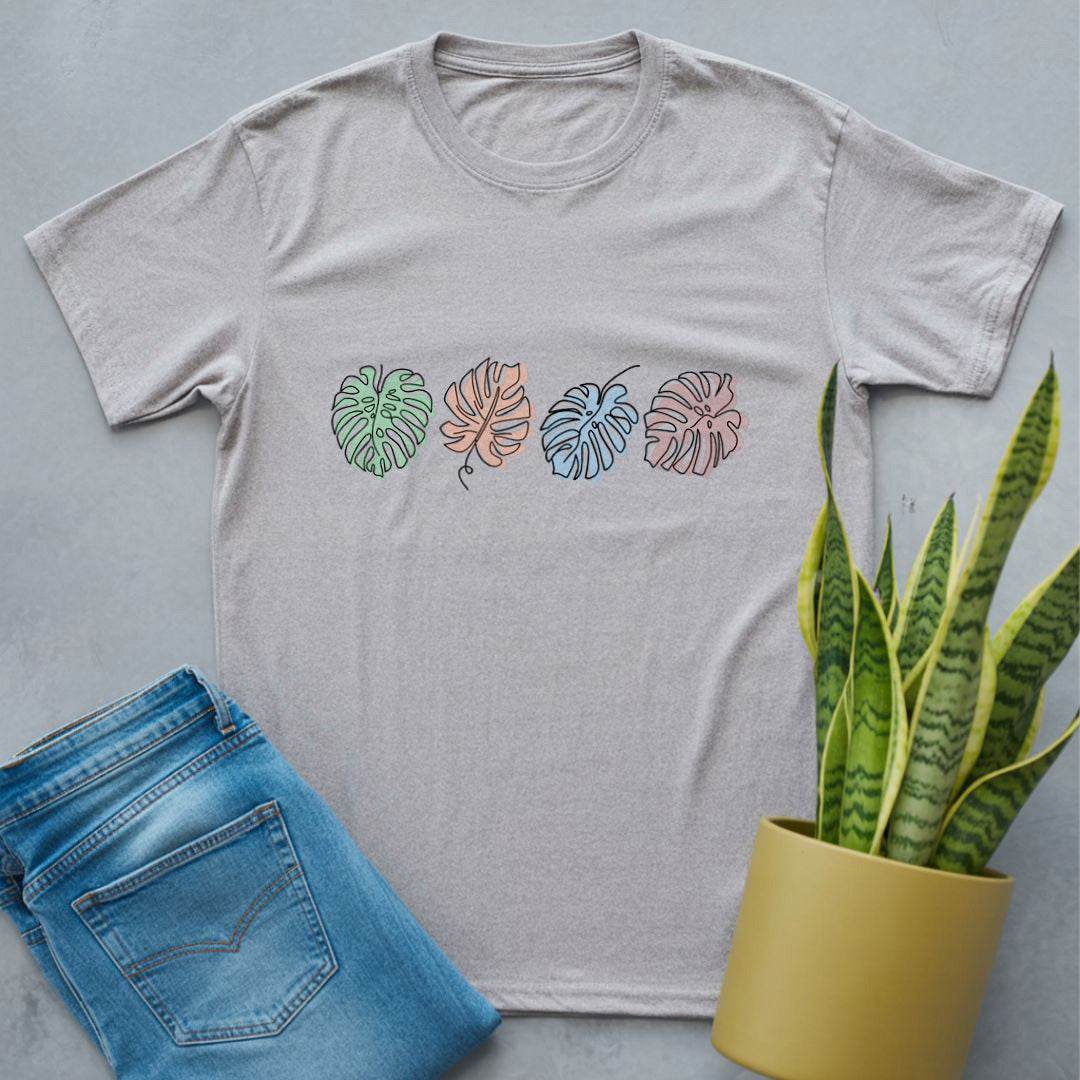 Monstera Magic Shirt Sport Grey / S