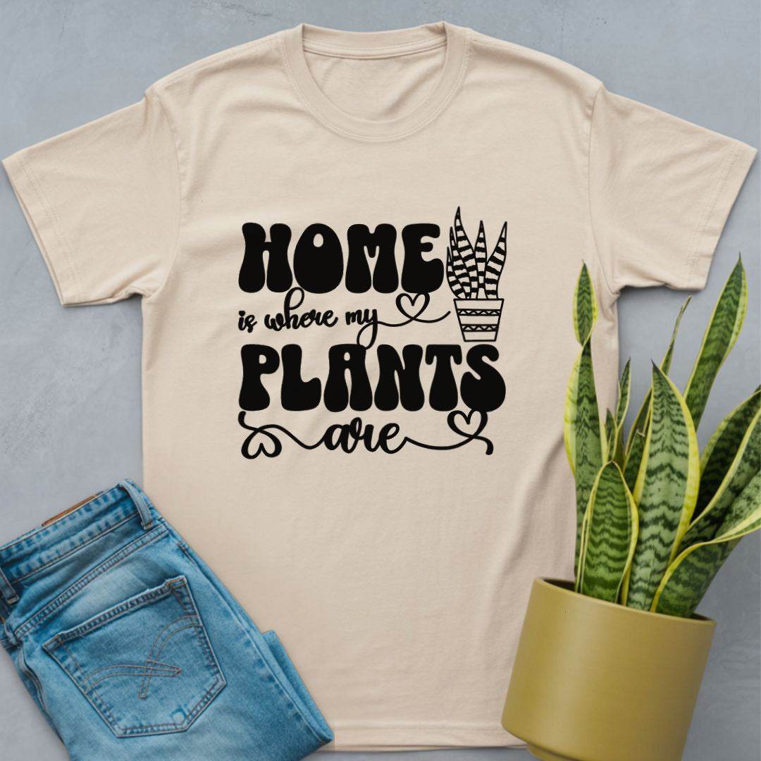 My Plants My Home Shirt Natural / S