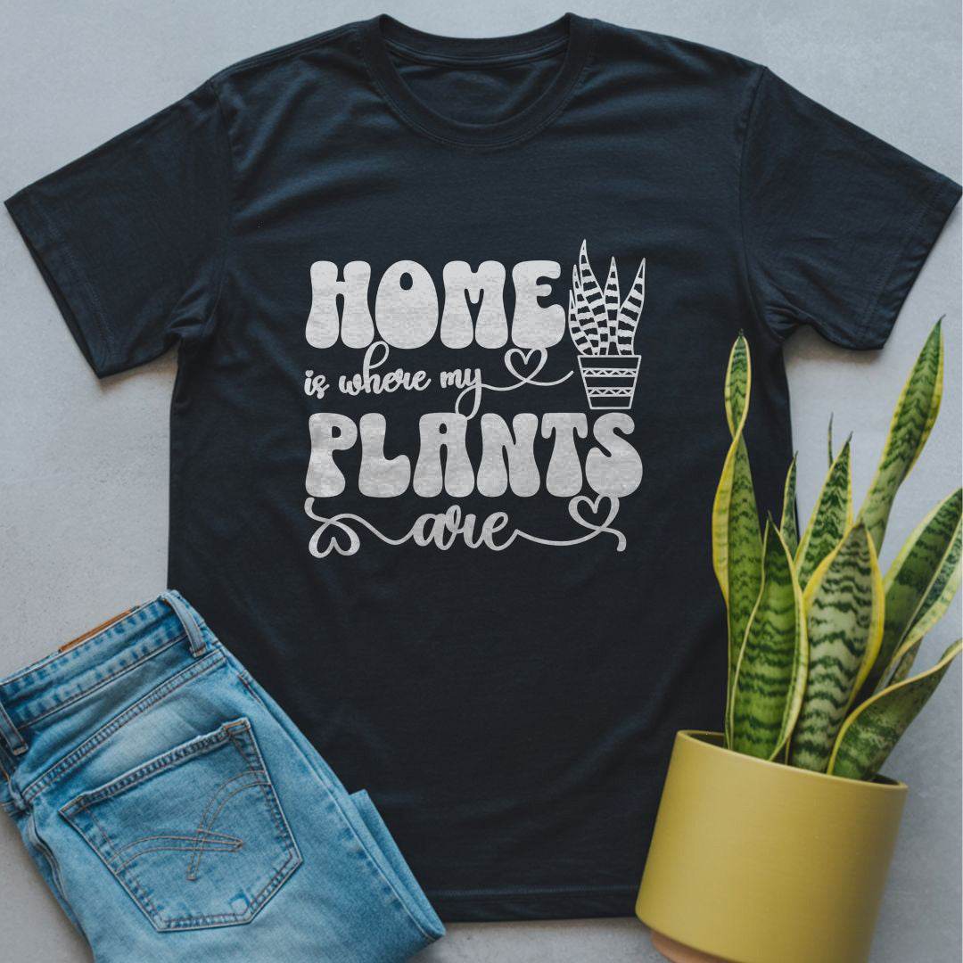 My Plants My Home Shirt Black / S