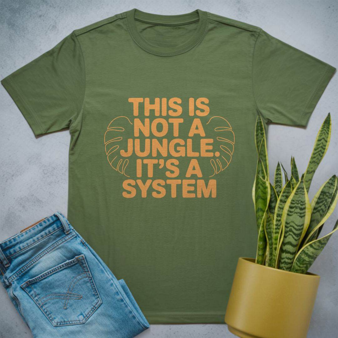 Not a Jungle. It's a System Shirt Military Green / S