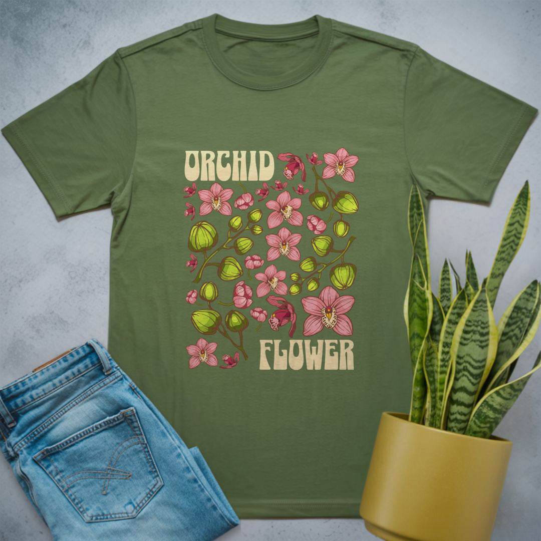 Orchid Bliss Shirt Military Green / S