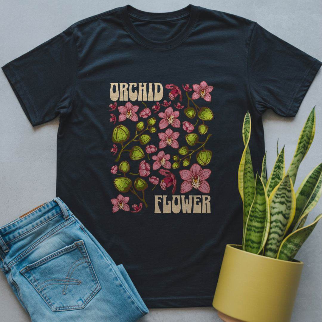 Orchid Bliss Shirt Black / S