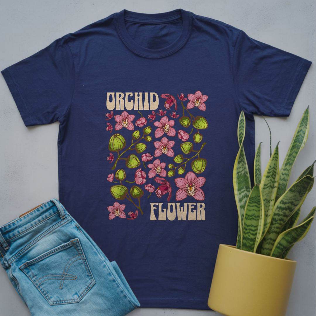 Orchid Bliss Shirt Navy / S