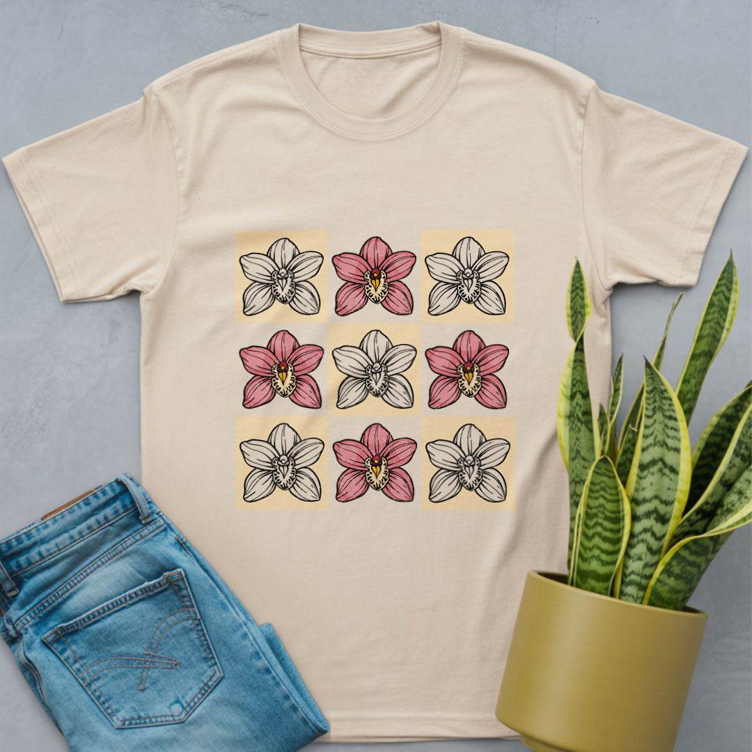 Orchid Grid Delight Shirt Natural / S