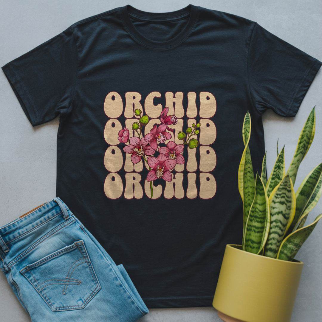 Orchid Retro Shirt Black / S