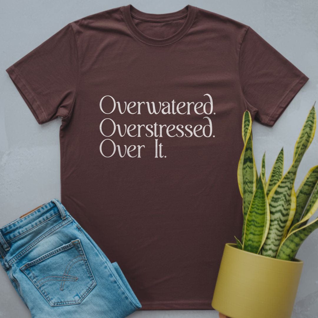 Overstressed Shirt Dark Chocolate / S