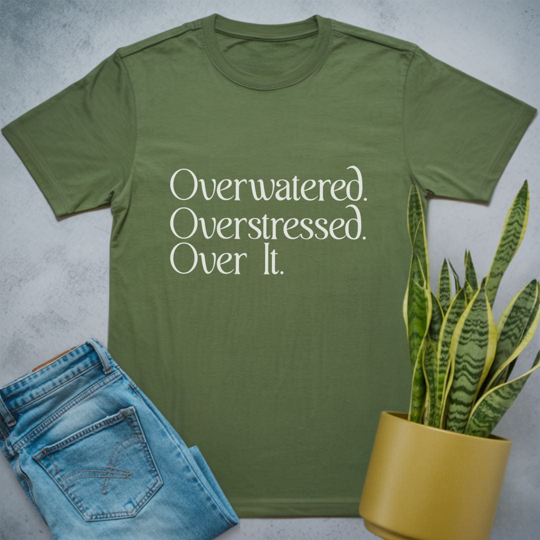 Overstressed Shirt Military Green / S