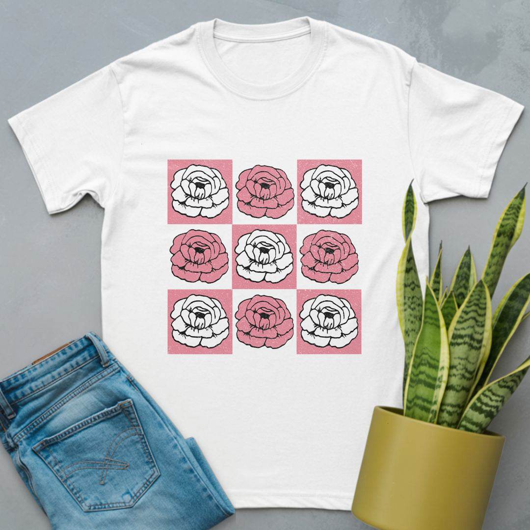 Peony Paradise Shirt White / S