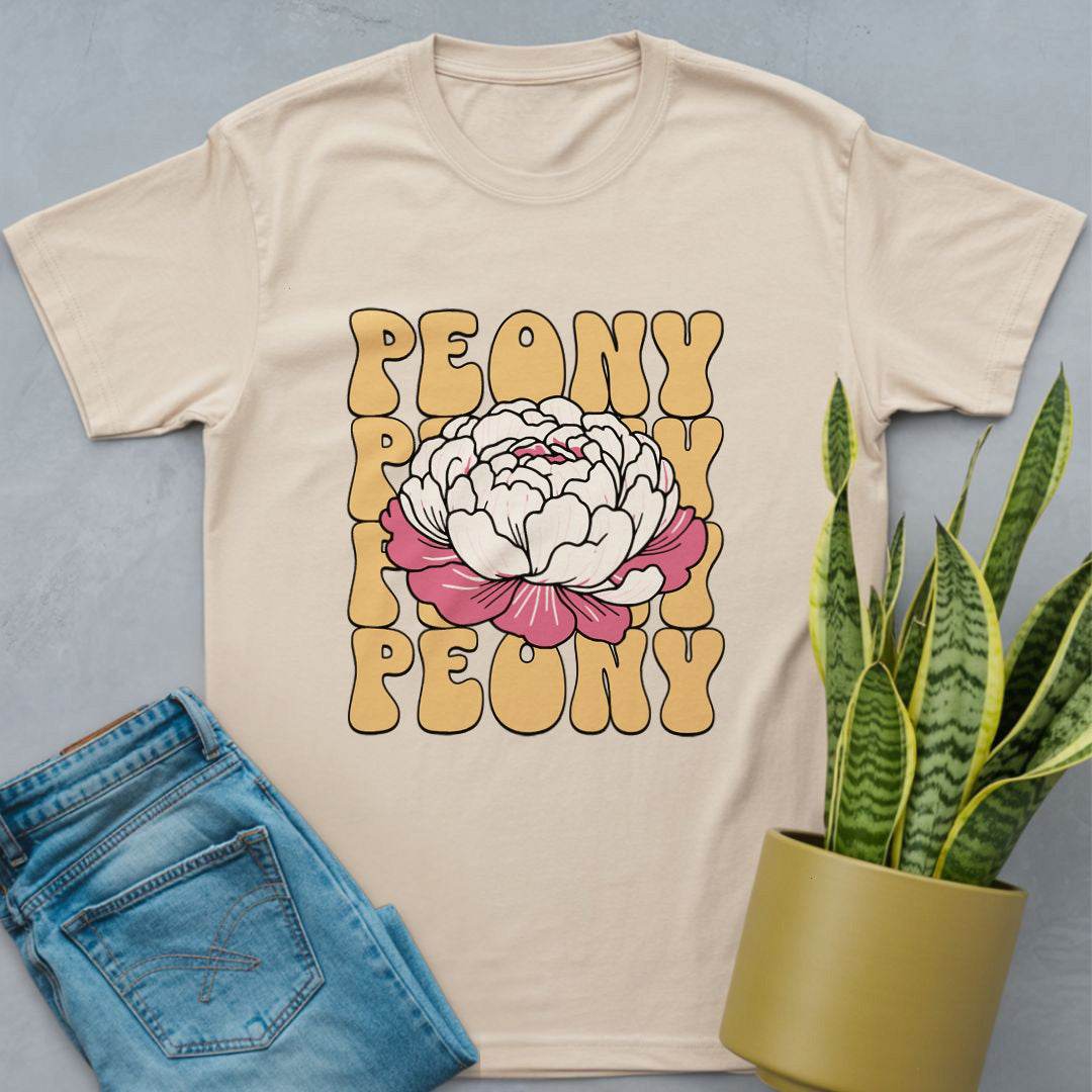 Peony Retro Shirt Natural / S