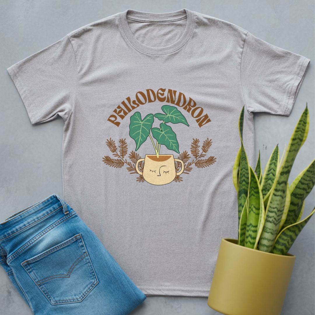 Philodendron Paradise Shirt Sport Grey / S