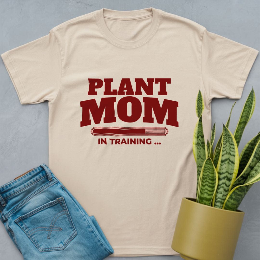 Plant Mom in Training Shirt Natural / S