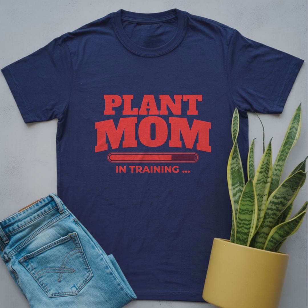 Plant Mom in Training Shirt Navy / S