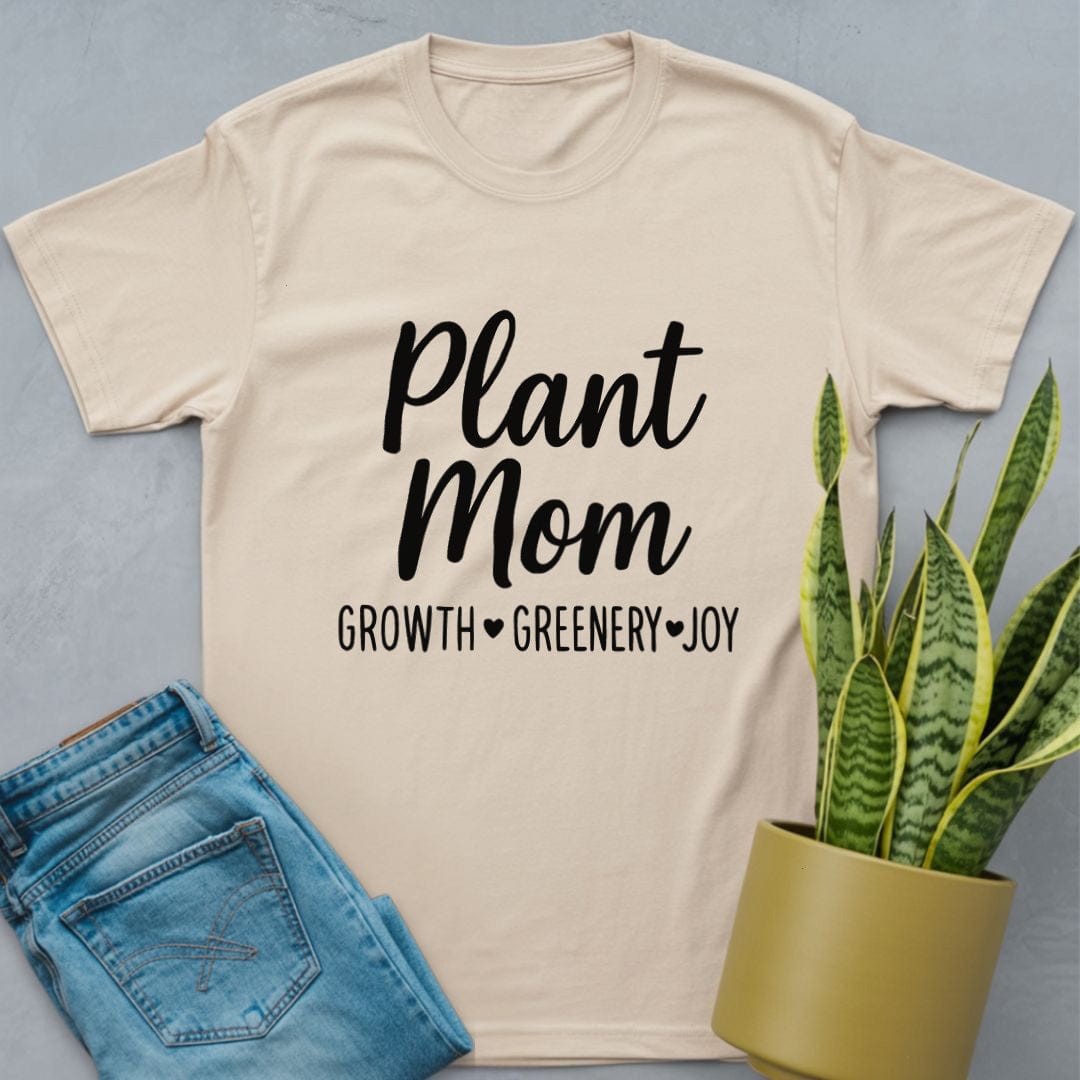 Plant Mom Shirt Natural / S